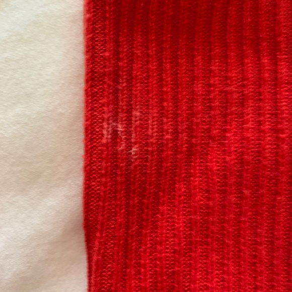 URBAN OUTFITTERS Red Tube Top Ribbed - Picture 5 of 5